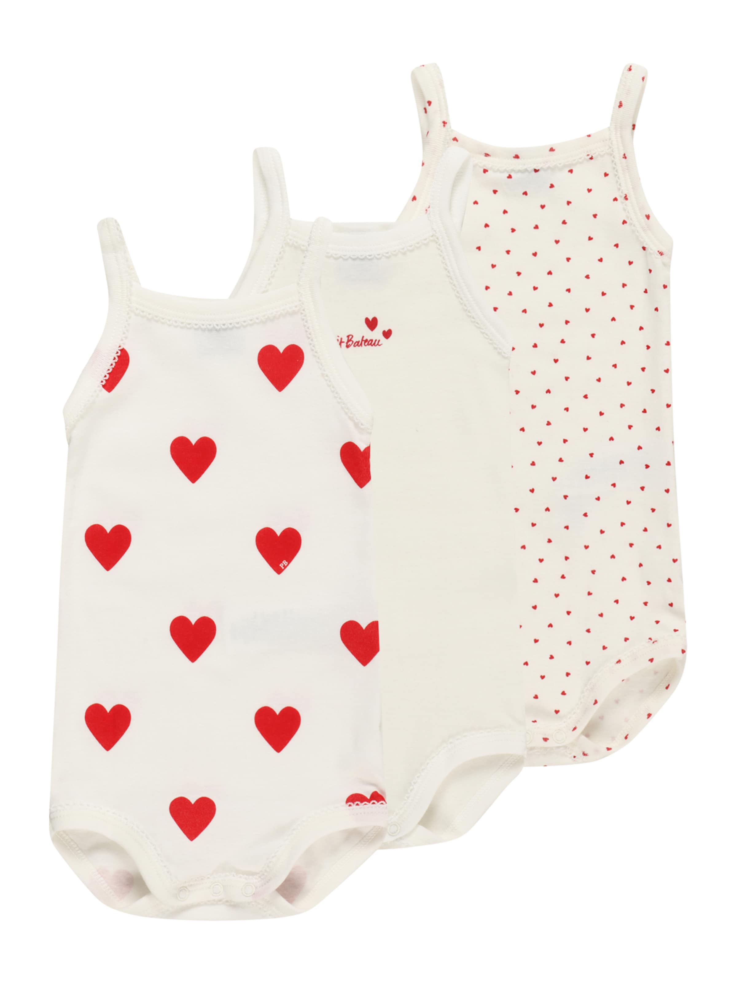 PETIT BATEAU Body - Biela: predná strana