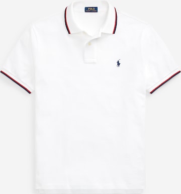 T-Shirt Polo Ralph Lauren en blanc : devant