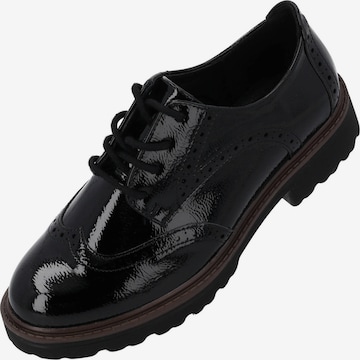 Palado by Sila Sahin Lace-Up Shoes 'Casula' in Black: front