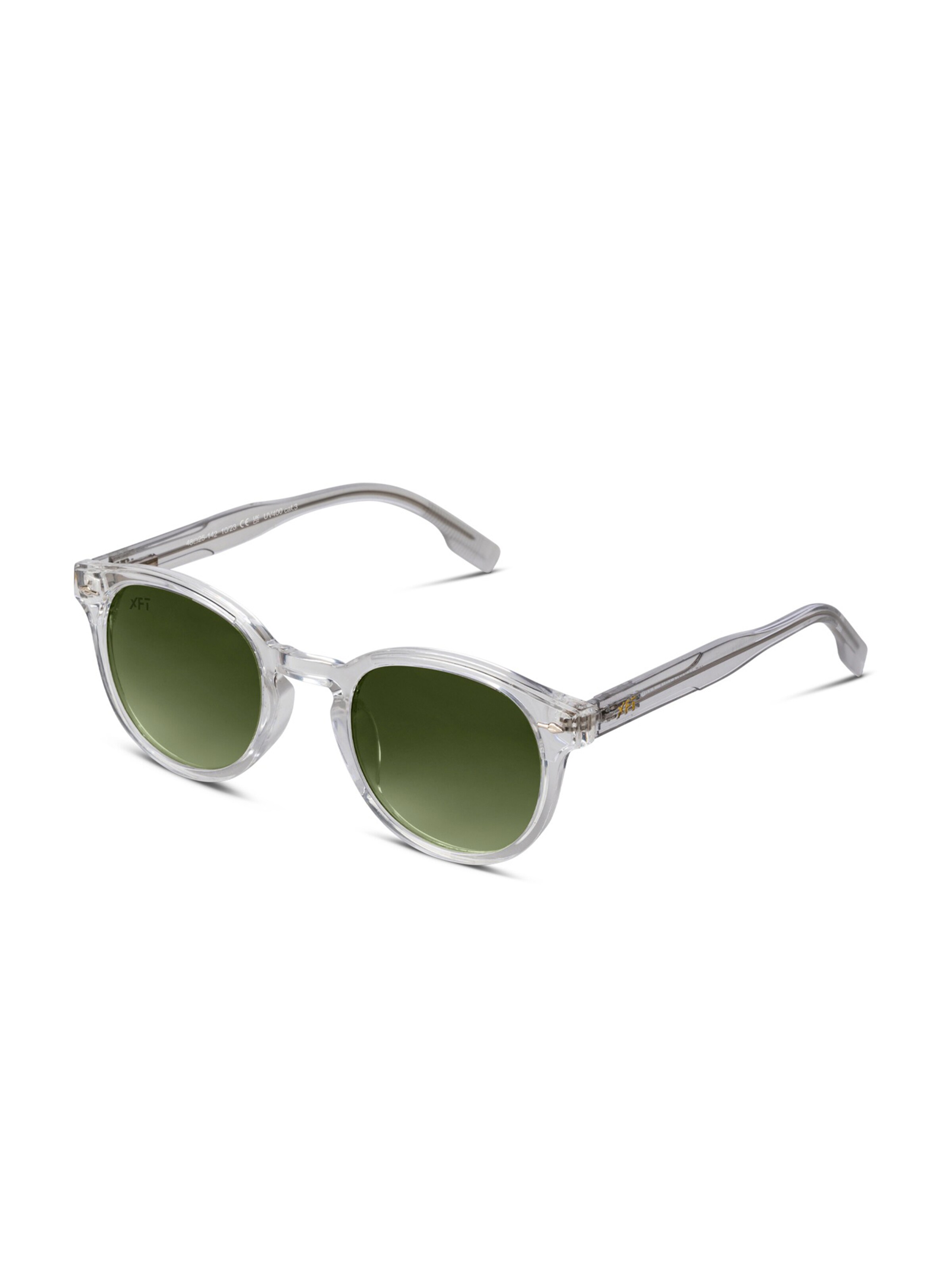 X Frame Therapy Sunglasses 'Luminatrix Sun' in Green: front