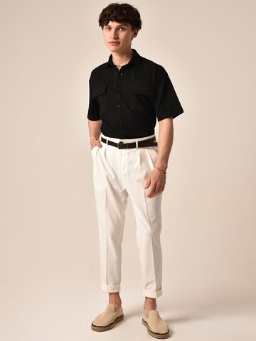 Antioch Comfort Fit Hemd in Schwarz