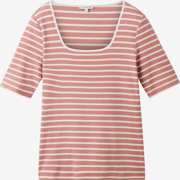 TOM TAILOR T-shirt i rosa: framsida