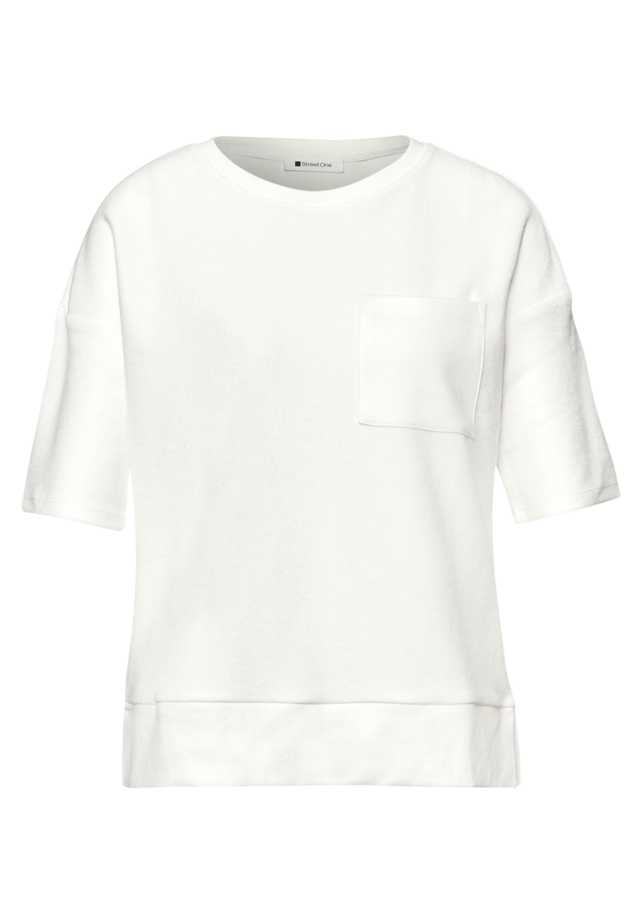 STREET ONE Shirt in Weiß: Vorderseite