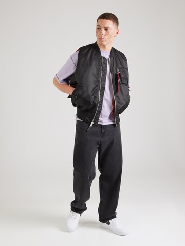 Gilet 'MA-1' ALPHA INDUSTRIES en noir