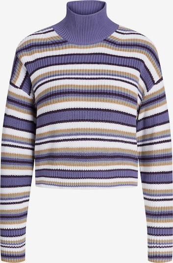 JJXX Sweater 'Nanna' in Beige / Dark purple / Black / White, Item view