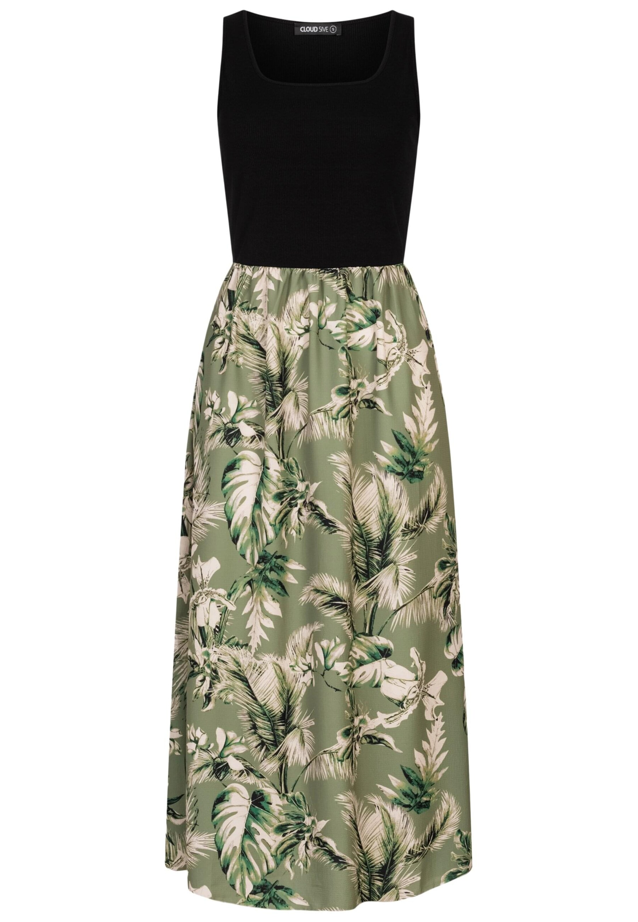 Robe Cloud5ive en vert : devant