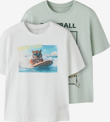 NAME IT Shirt 'NKMVOTO' in Green: front