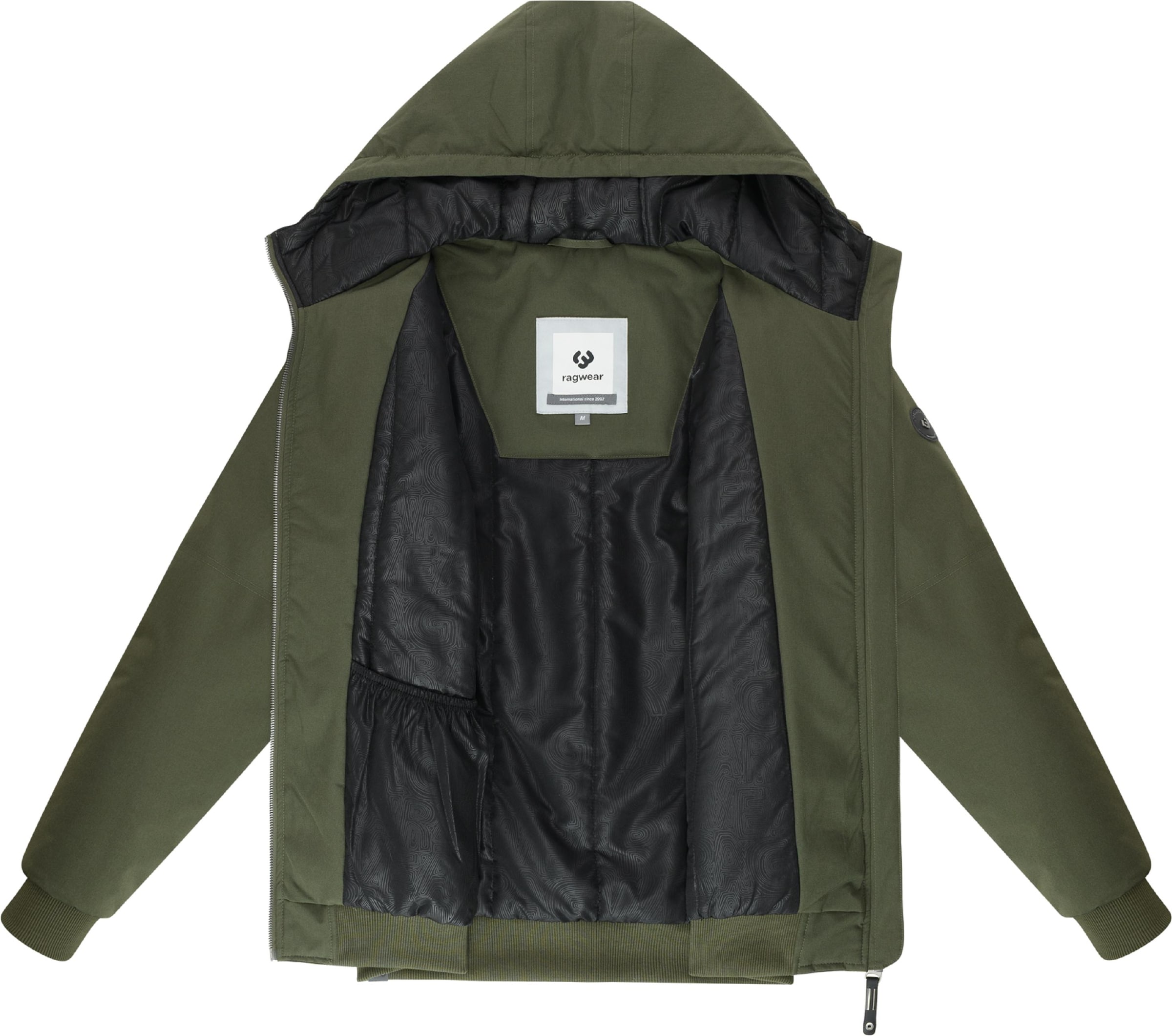 Ragwear Winter jacket 'Stuartt' in Green