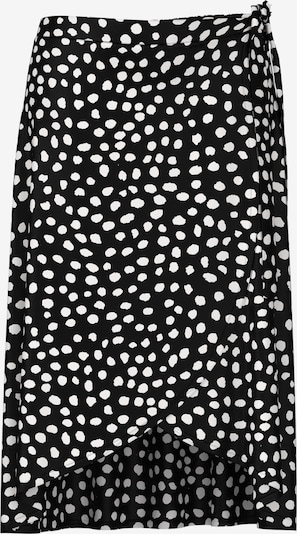 PIECES Curve Spódnica 'Tala' w kolorze czarny / białym, Podgląd produktu