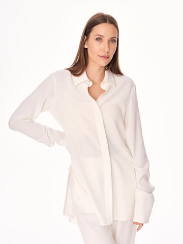 Chemisier 'Ora' mandragora en beige