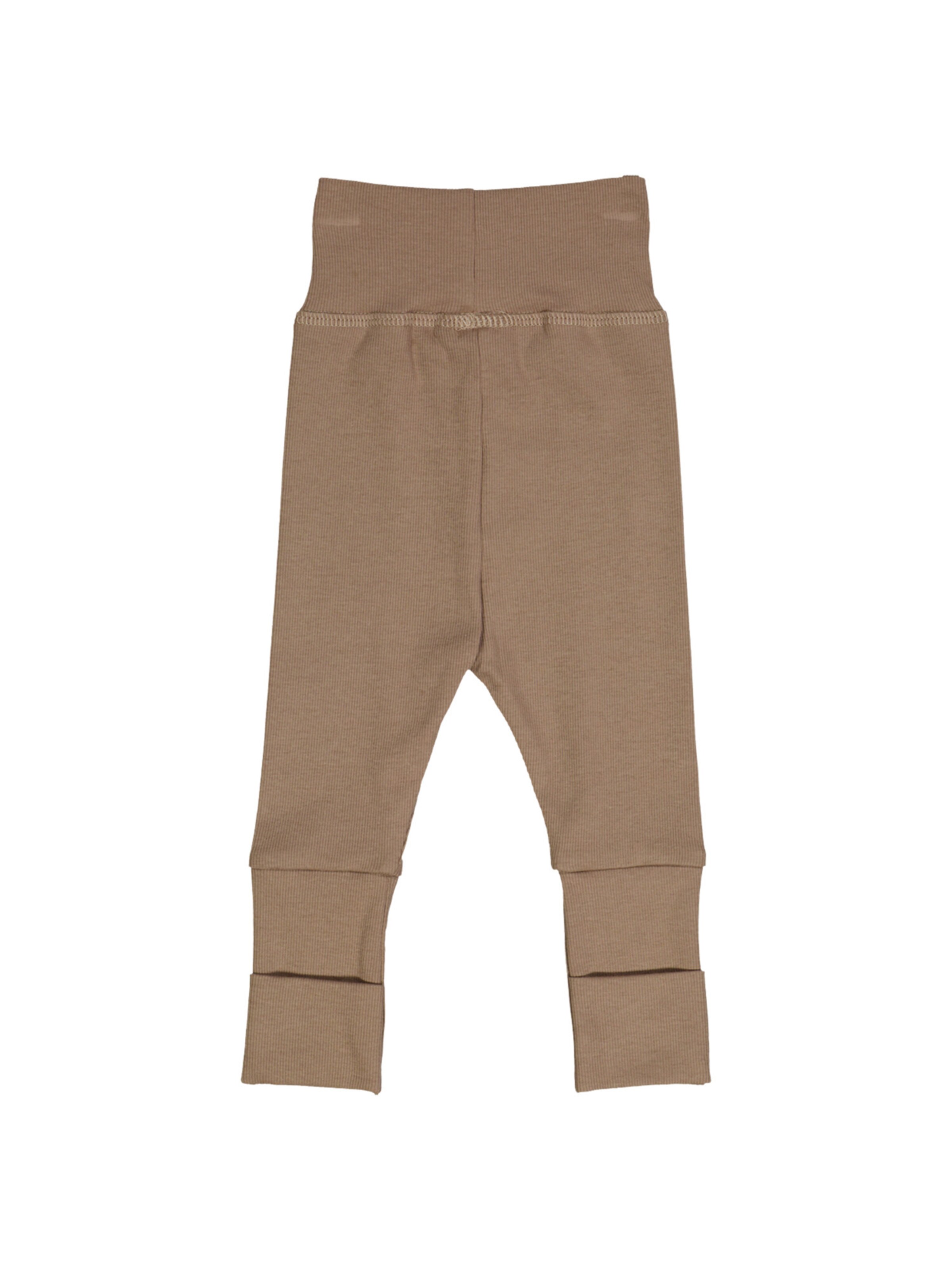 Regular Pantalon Müsli by GREEN COTTON en marron
