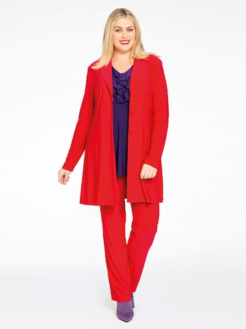 Blazer ' Dolce' Yoek en rouge