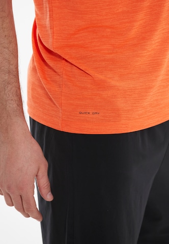 ENDURANCE Funkcionalna majica 'Portofino' | oranžna barva