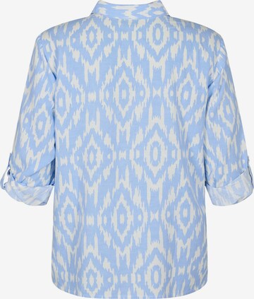 Zizzi - Blusa tradicional 'Vellie' en azul