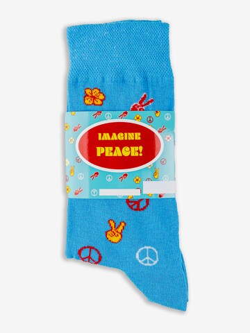 Chili Lifestyle Socken 'Banderole Leisure Socks' in Blau