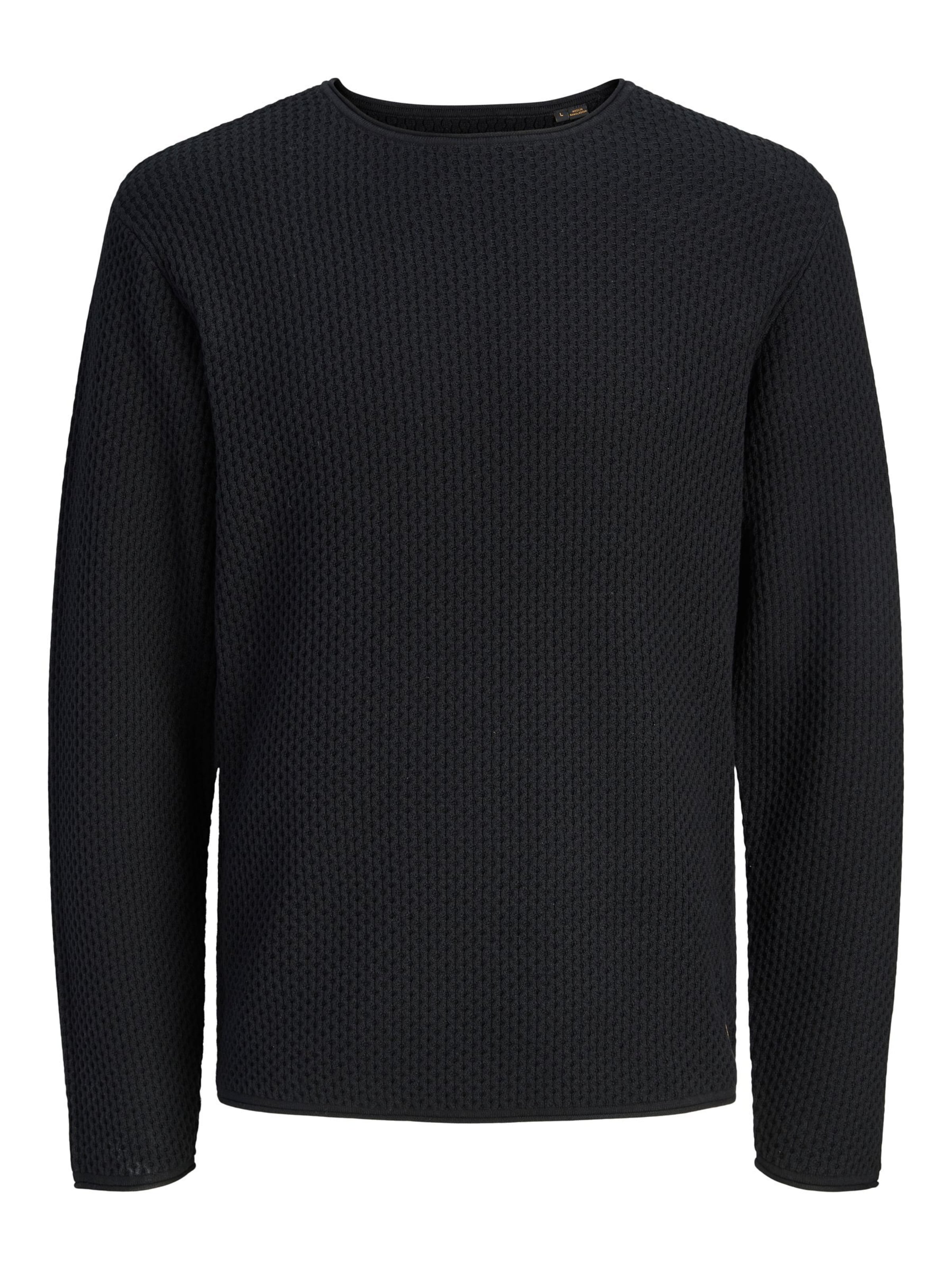 JACK & JONES - Jersey en negro: frente