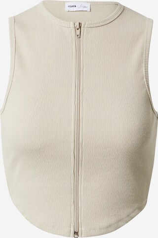 millane Top 'Ines' in Beige: voorkant