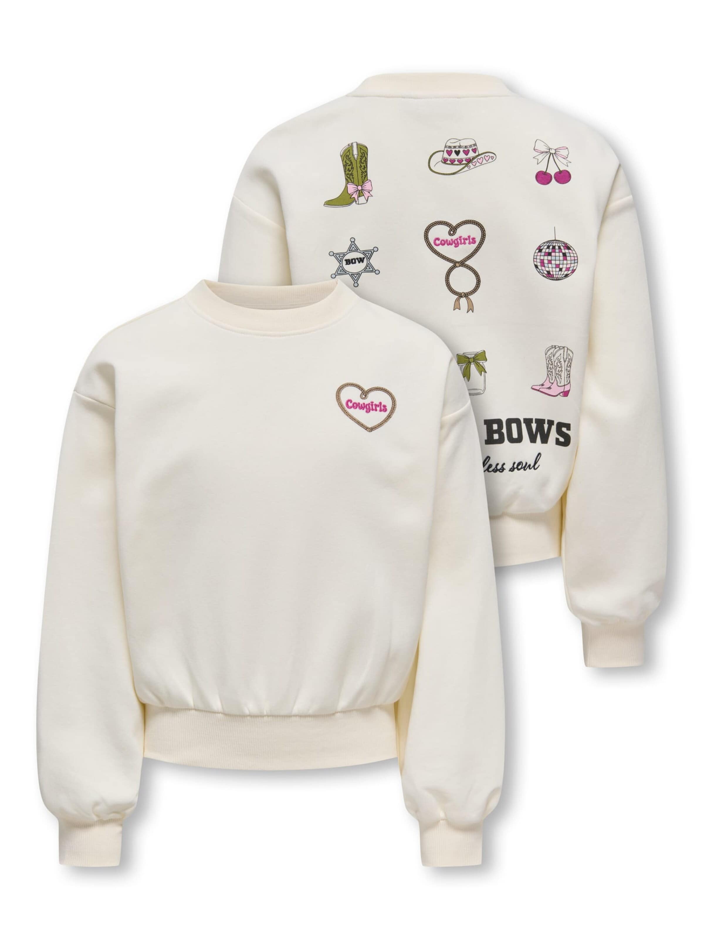 KIDS ONLY GIRL Sweater 'Florine' in White