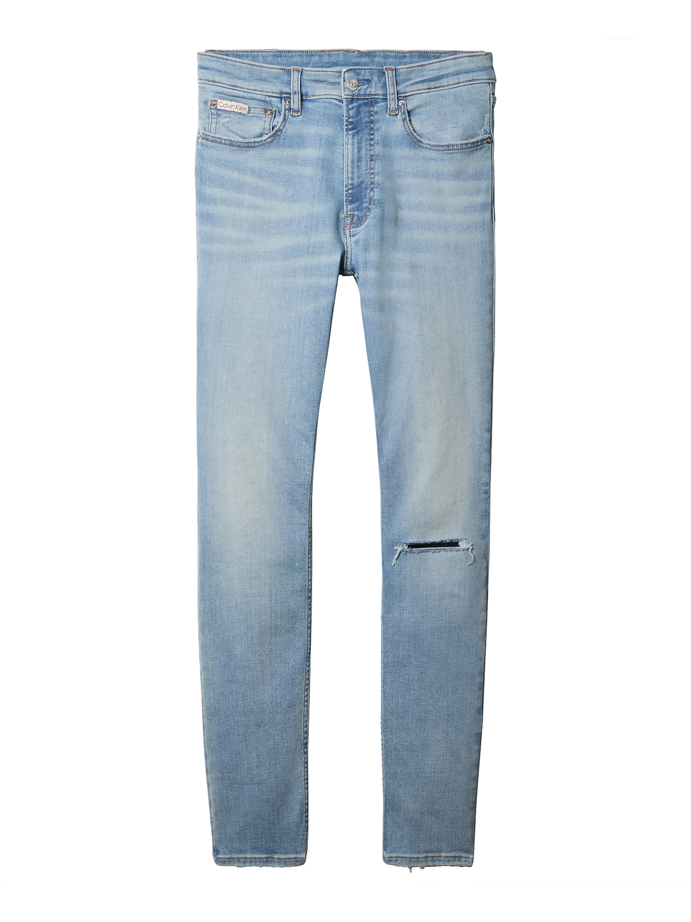 Skinny Jean Calvin Klein Jeans en bleu : devant