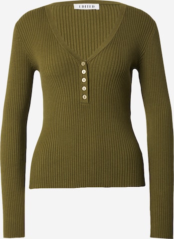 Pull-over 'Alesia' EDITED en vert : devant