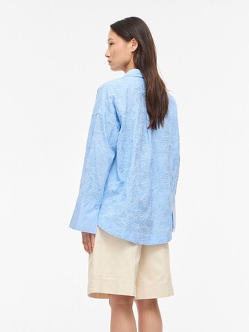 ROUGE EDIT Bluse i blå