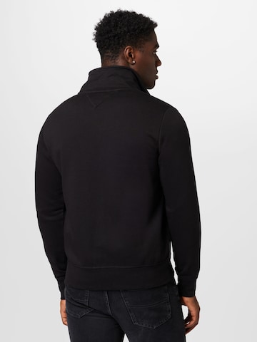 TOMMY HILFIGER Zip-Up Hoodie in Black