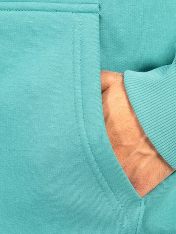 Smilodox Zip Hoodie ' Yasin ' in Blau