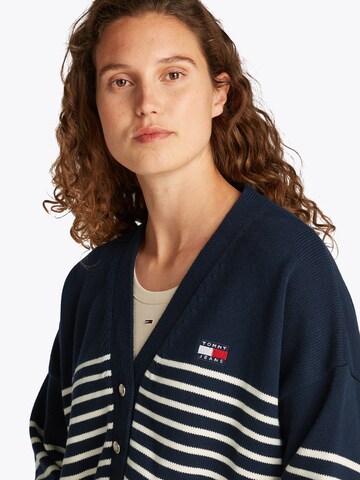 Tommy Jeans Knit cardigan 'CABLE' in Blue