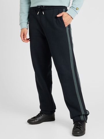 Superdry Loosefit Broek 'ESSENTIAL' in Zwart: voorkant