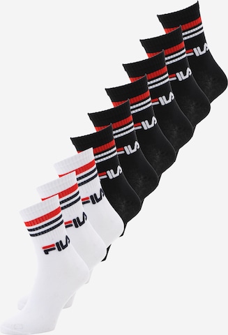 Chaussettes FILA en noir : devant