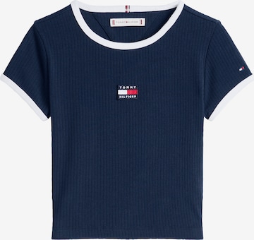 TOMMY HILFIGER Tričko 'HERITAGE' - Modrá: predná strana