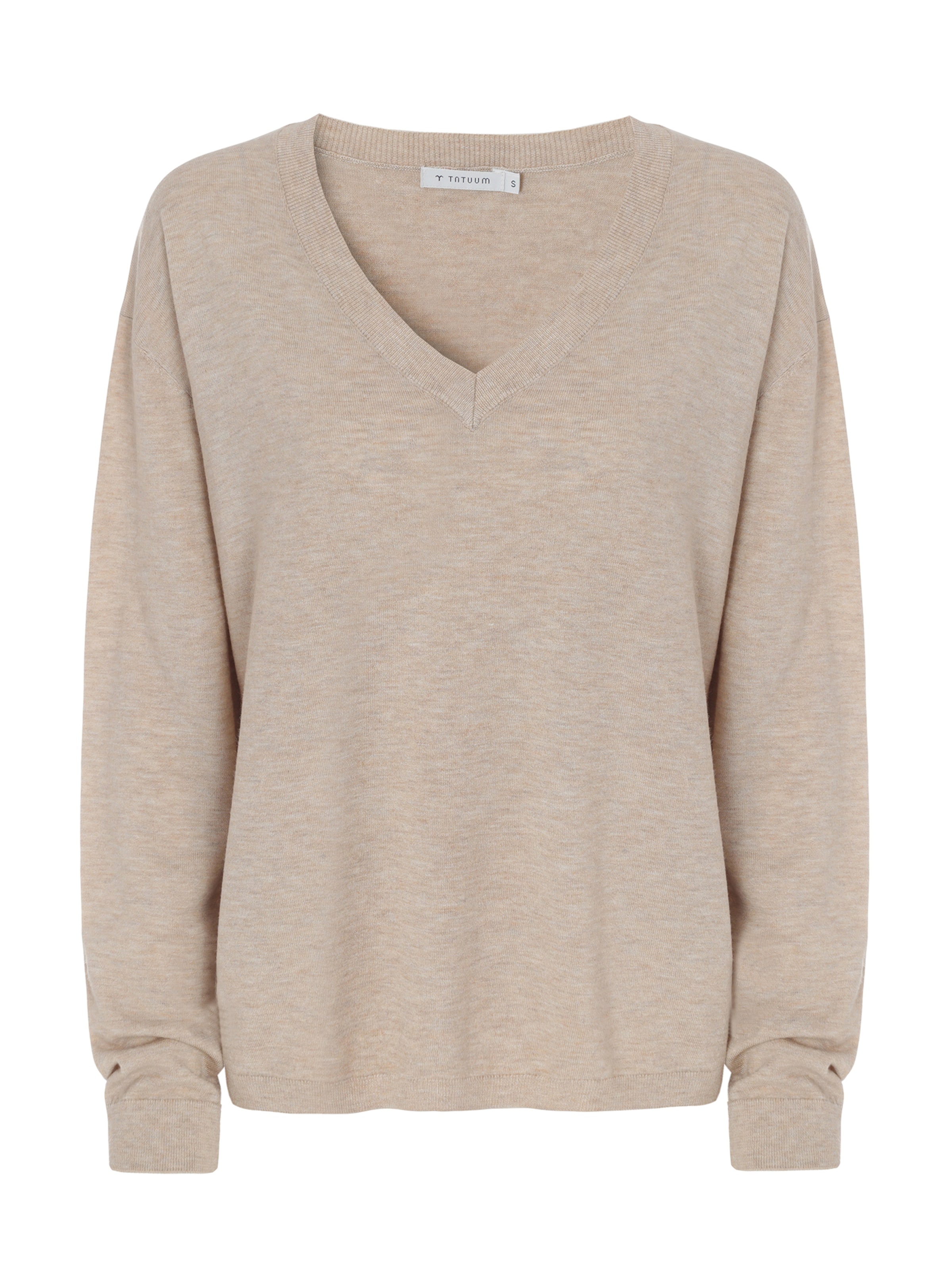 TATUUM Pulóver 'Tess' - bézs: elől