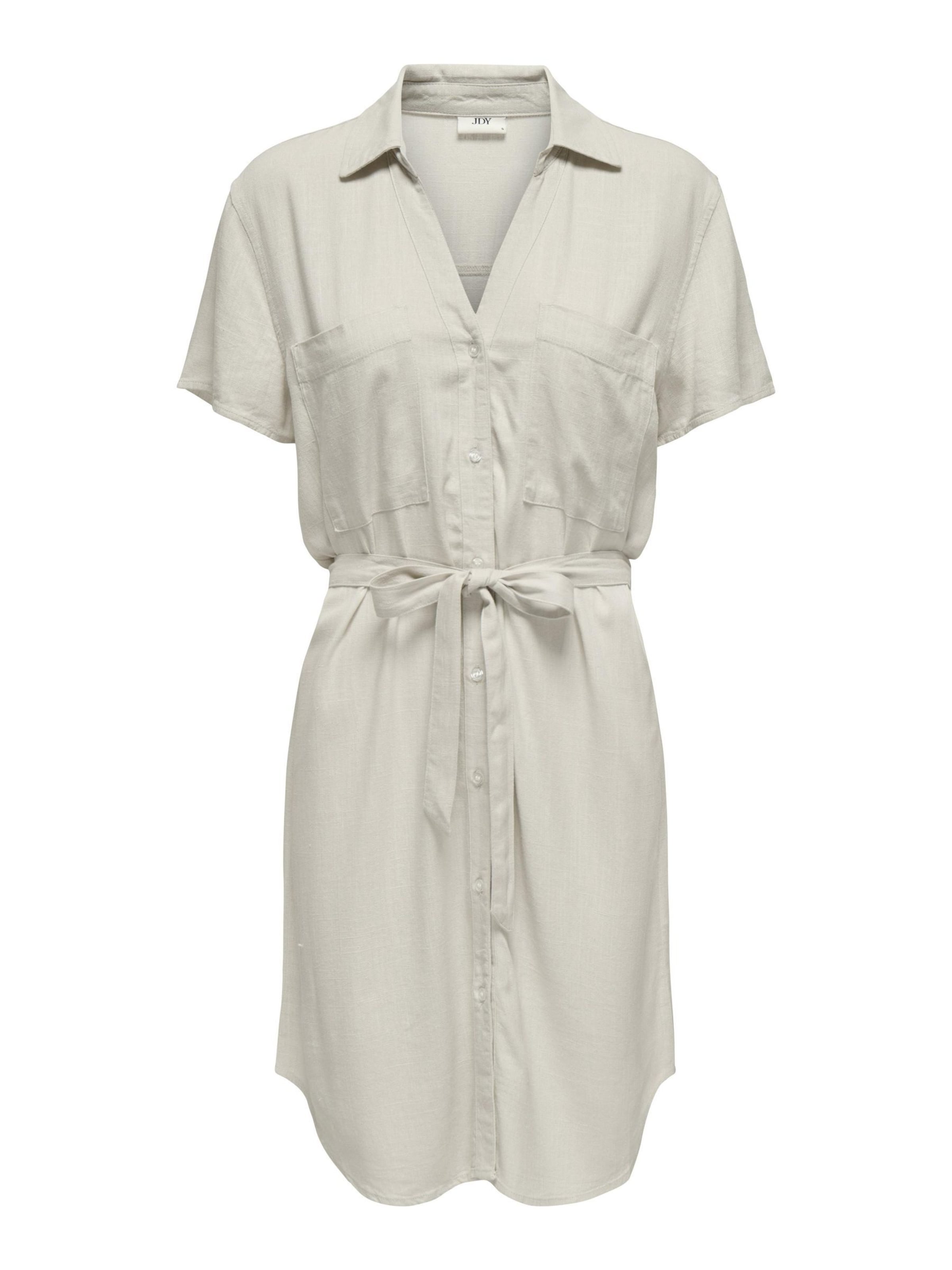 JDY Blousejurk 'JDYCaya' in Beige: voorkant