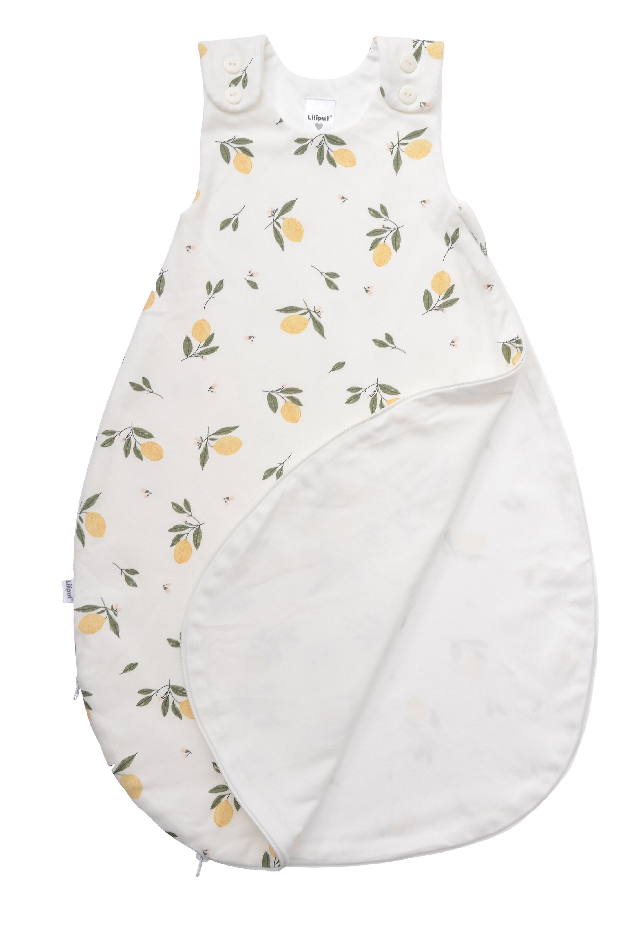 LILIPUT Sleeping Bag 'Zitrone' in White