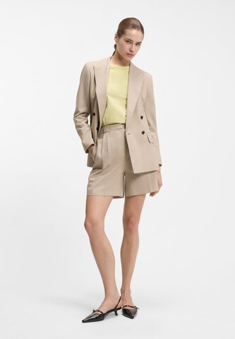 HUGO Loosefit Shorts 'Hamonu' in Beige