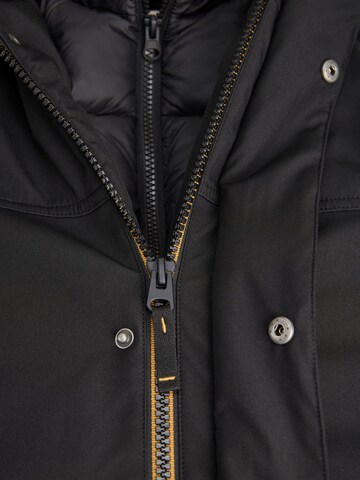 JACK & JONES Overgangsparka i sort