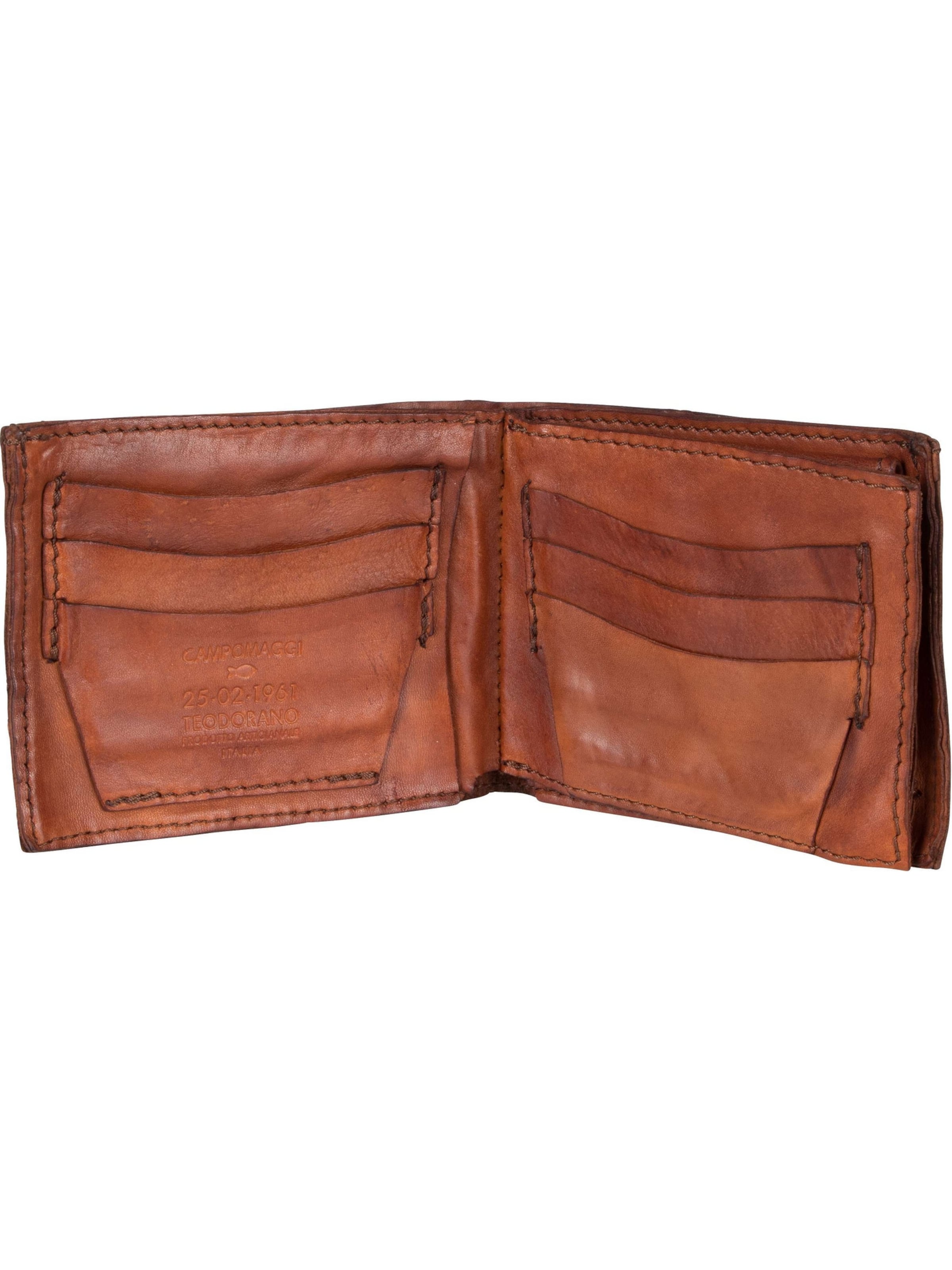 Portamonete 'Orgoglio' di Campomaggi in marrone