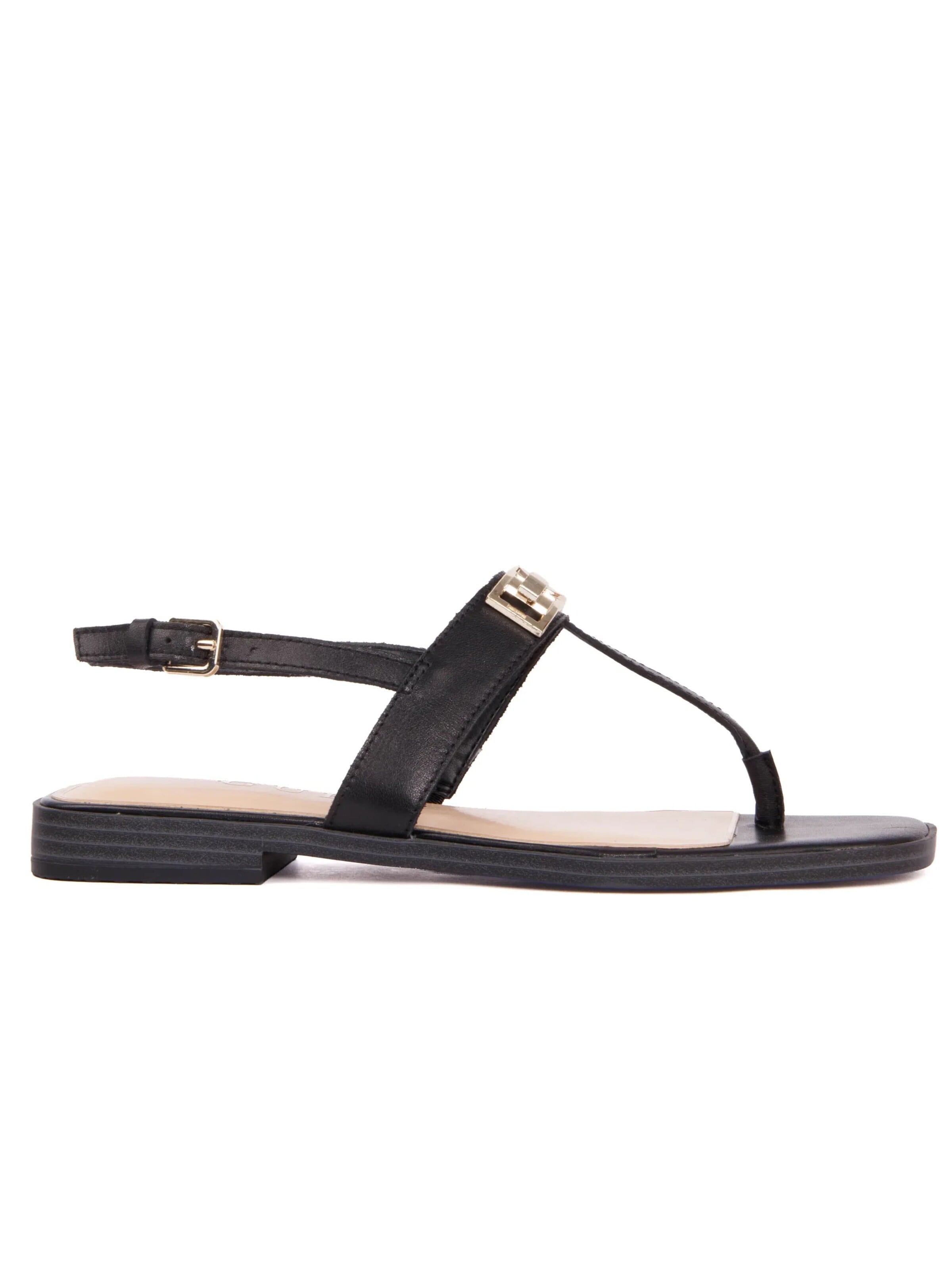 GUESS Sandaal 'Ramiry' in Zwart: voorkant