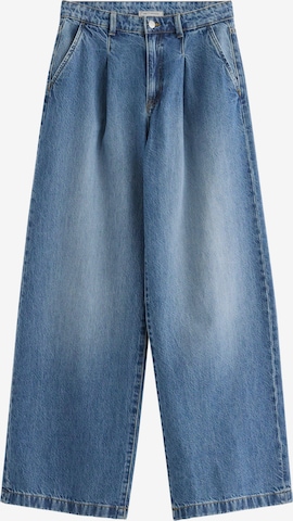 mėlyna Lindex Plačios klešnės Džinsai su kantu: priekis
