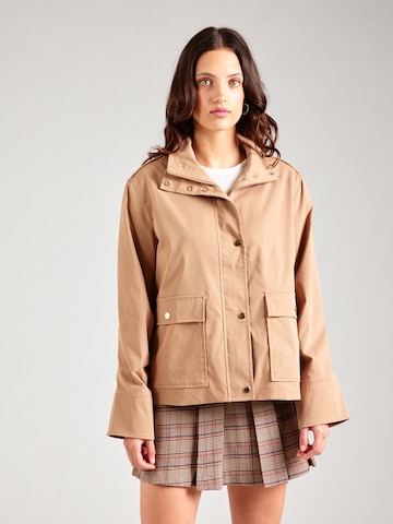 VERO MODA Between-season jacket 'VMCHELSEANORA' in Brown: front