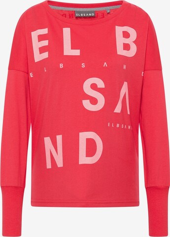 Elbsand Sweater 'Ildiko' in Red: front