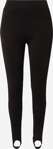 Skinny Leggings 'FRANNY' de la NAF NAF pe negru: față