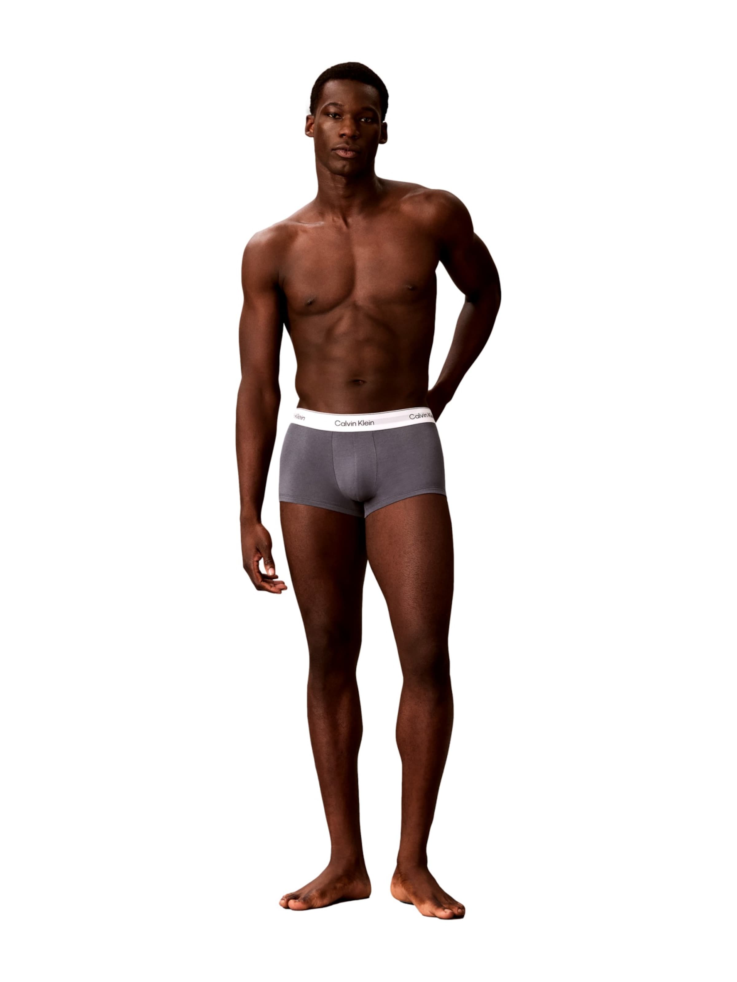Calvin Klein Boxerky - Sivá: predná strana