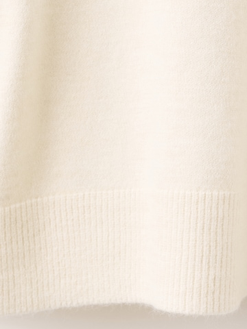 MANGO Pulóver 'LINE' - bézs