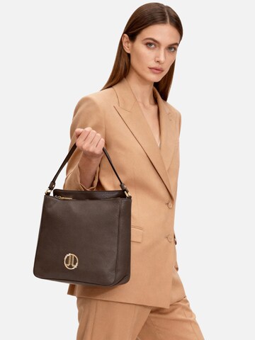 Lancetti Handbag 'Abilane' in Brown: front