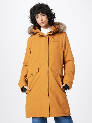 Veste outdoor 'Erika' Didriksons en orange : devant