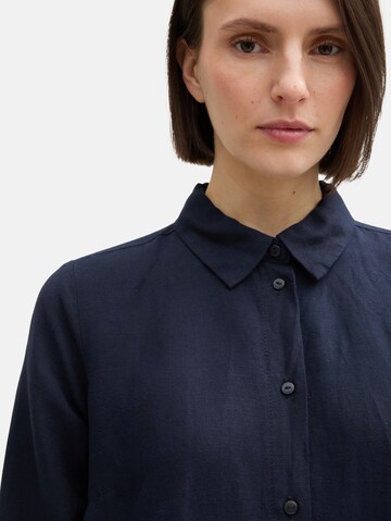 TOM TAILOR Blousejurk in Blauw