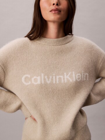 Calvin Klein Sweter w kolorze biały