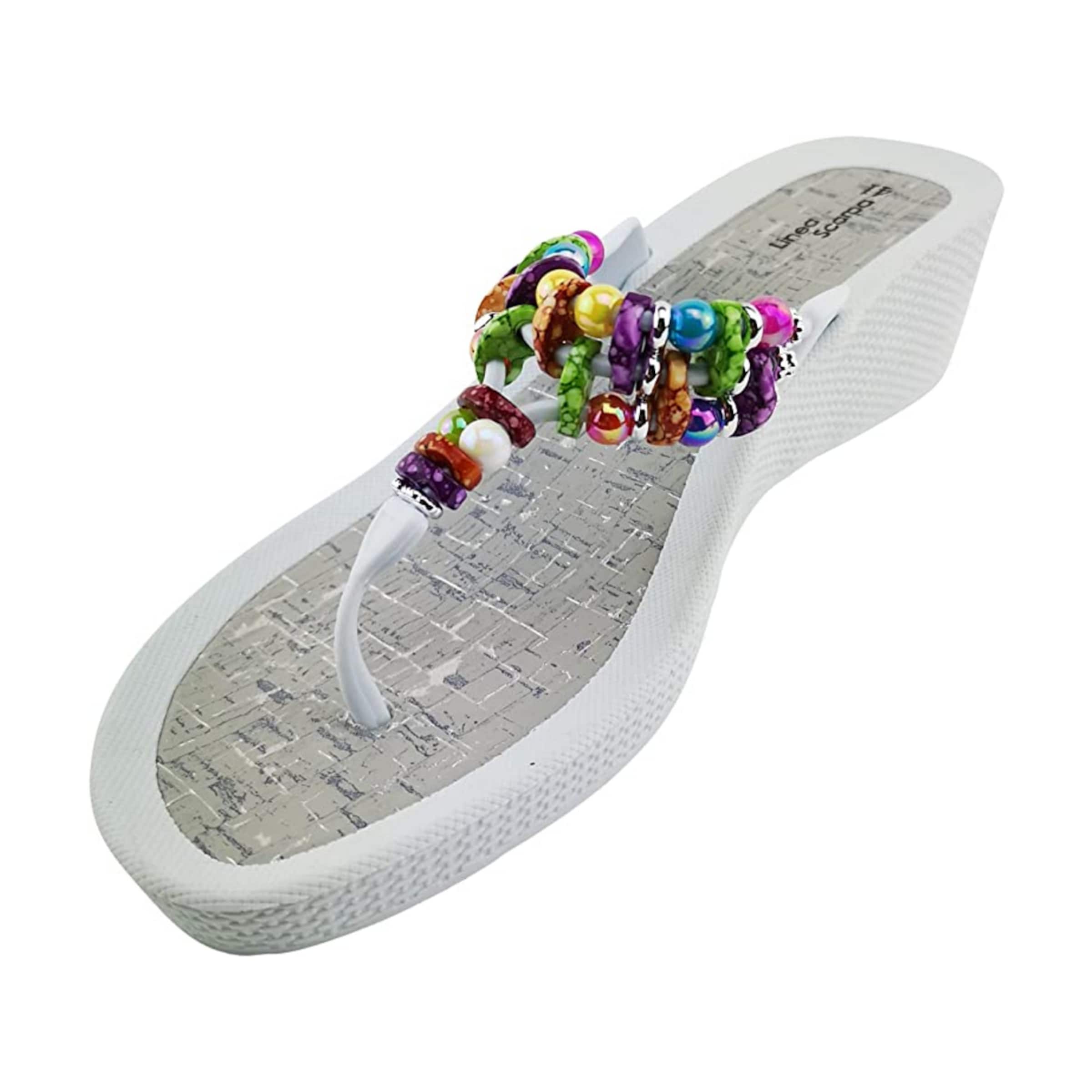 Scarpa Zehentrenner in Weiß: Vorderseite