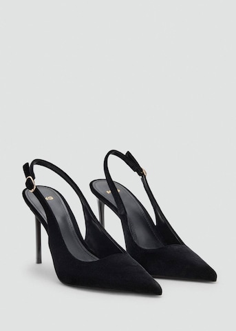 MANGO Slingpumps in Schwarz